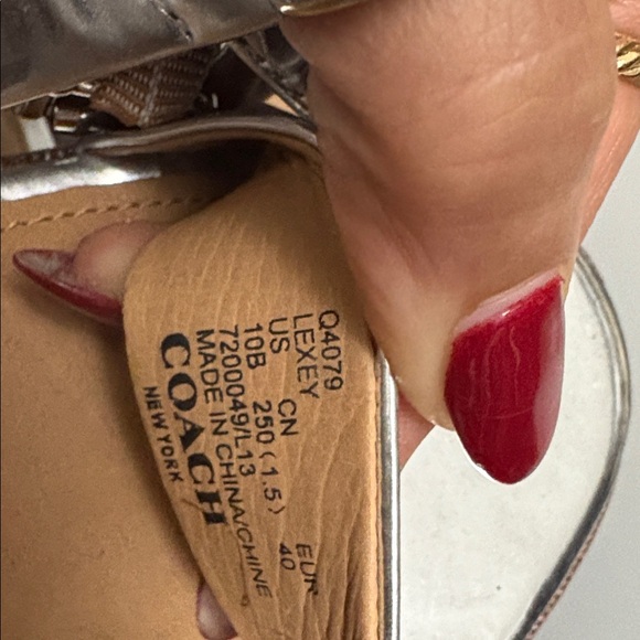 coach block sandal - Picture 6 of 6